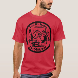 Stag Brew Vintag Beer Lover Geschenk T-Shirt