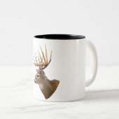 Stag Buck Deer Zweifarbige Tasse (VorderseiteRechts)