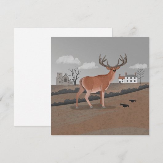 Stag Card (Vorne/Hinten)