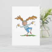 Stag Einladung (Stehend Vorderseite)