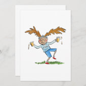 Stag Einladung (Vorne/Hinten)