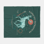 Stag Expecto Patronum Graphic Fleecedecke (Vorderseite (Horizontal))