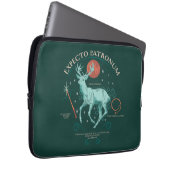 Stag Expecto Patronum Graphic Laptopschutzhülle (Vorne Rechts)