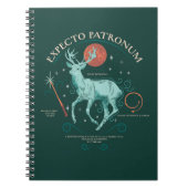 Stag Expecto Patronum Graphic Notizblock (Vorderseite)