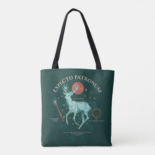 Stag Expecto Patronum Graphic Tasche (Rückseite)