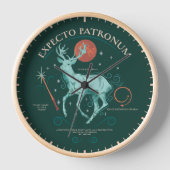 Stag Expecto Patronum Graphic Uhr (Vorderseite)