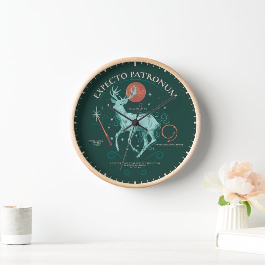 Stag Expecto Patronum Graphic Uhr (Zuhause)