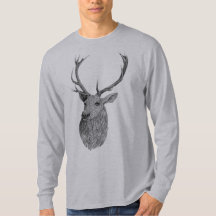 Stag Head T - Shirt