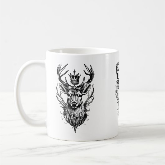 Stag Husband King Kaffeetasse (Links)