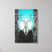 Stag im Anzug Leinwanddruck (Vorderseite)