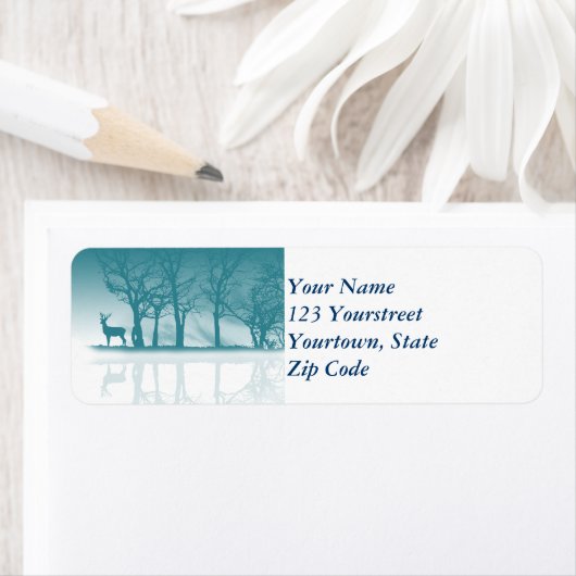 Stag in der Dämmerung (Insitu)