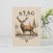 STAG – JAGDKOLLEKTION  EINLADUNG (Stehend Vorderseite)