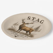 STAG – JAGDKOLLEKTION  PAPPTELLER (Schrägansicht)