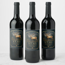 STAG – JAGDKOLLEKTION  WEINETIKETT