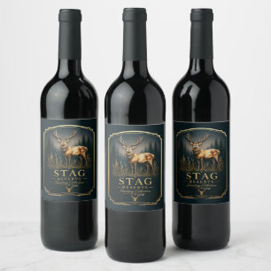 STAG – JAGDKOLLEKTION WEINETIKETT