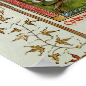 Stag Junting, ab Livre de la Chasse Poster (Ecke)