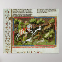 Stag Junting, ab Livre de la Chasse