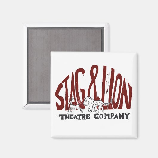 Stag & Lion Magnet (Vorderseite/Rückseite)