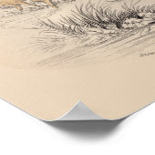 STAG (NEPAUL) DRUCKEN POSTER (Ecke)