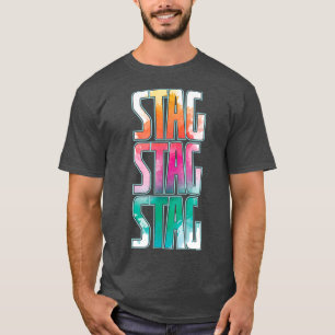 Stag Party Bachelor Fun Sommer T-Shirt