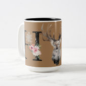 Stag personalized Mug Zweifarbige Tasse (Vorderseite Links)