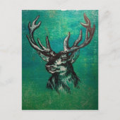 Stag Postkarte (Vorderseite)