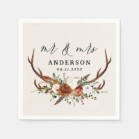 Stag rustikale botanische Hochzeit mr mrs Salbei