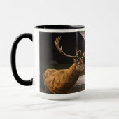 Stag Scottish Highlands, Eclipsing Moon Tasse (Links)