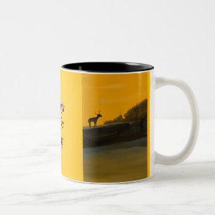 Stag, Splendor personalisierte Mug Zweifarbige Tasse