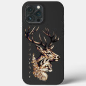 Stag & Vixen zusammen Case-Mate iPhone Hülle (Rückseite)