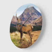 Stag Wall Clock Große Wanduhr (Winkel)