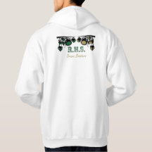 Stage lights design - white hoodie