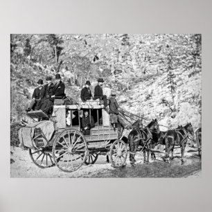 STAGECOACH 1889 POSTER