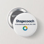 Stagecoach Abzeichen Button (Vorne & Hinten)