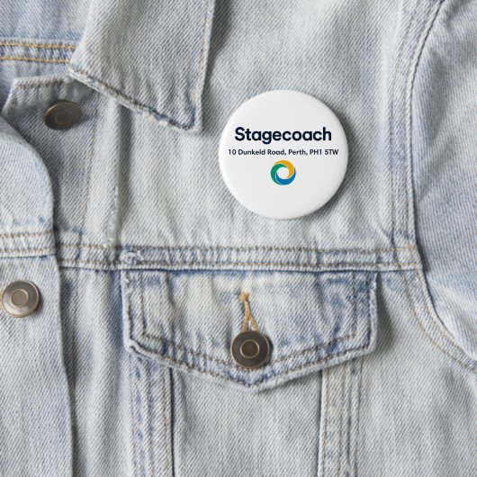 Stagecoach Abzeichen Button (Beispiel)