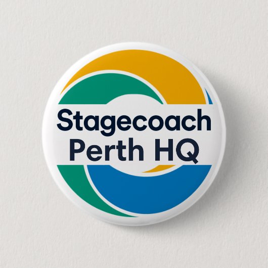 Stagecoach Abzeichen Button (Vorderseite)