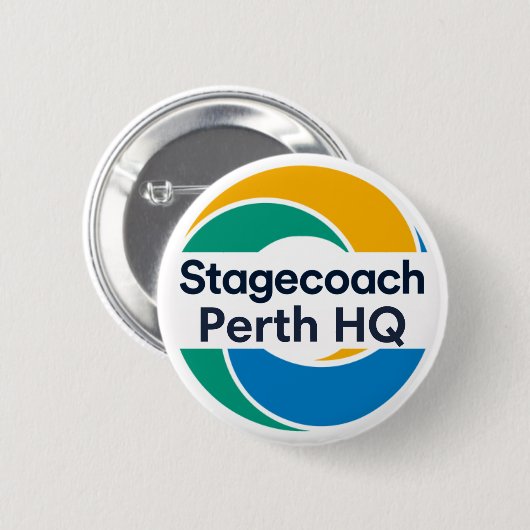 Stagecoach Abzeichen Button (Vorne & Hinten)