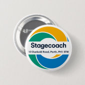 Stagecoach Abzeichen Button (Vorne & Hinten)