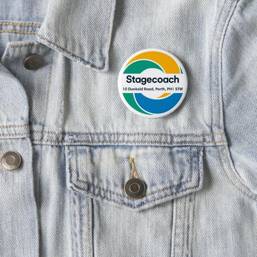 Stagecoach Abzeichen Button (Beispiel)