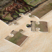 Stagecoach Alter Westen Vintag Puzzle (Seite)