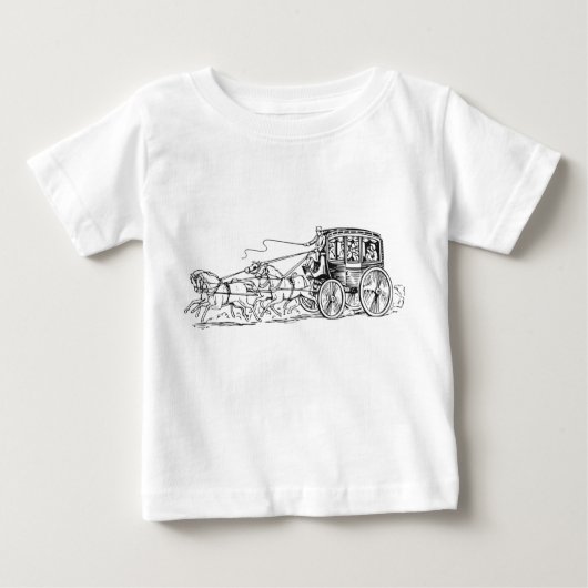 Stagecoach Baby T-shirt (Vorderseite)