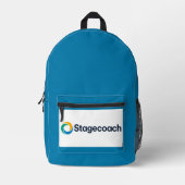 Stagecoach-Backpack Bedruckter Rucksack (Vorderseite)
