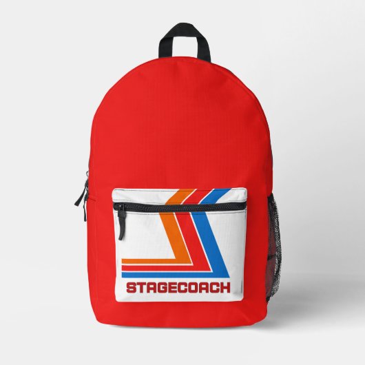 Stagecoach-Backpack Bedruckter Rucksack (Vorderseite)