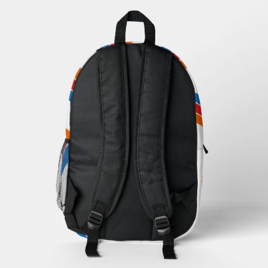 Stagecoach-Backpack Bedruckter Rucksack (Rückseite)