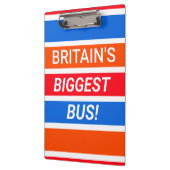 Stagecoach Clipboard Klemmbrett (Links)