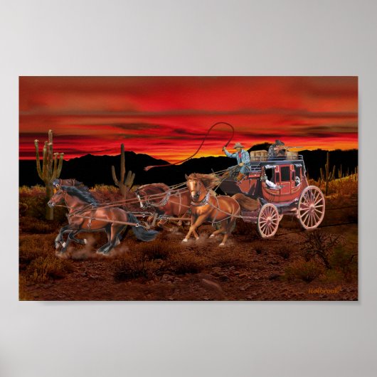 STAGECOACH COWBOYS POSTER (Vorne)