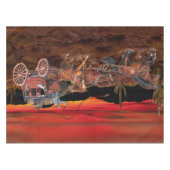 STAGECOACH-COWBOYS TISCHDECKE (Vorderseite (Horizontal))