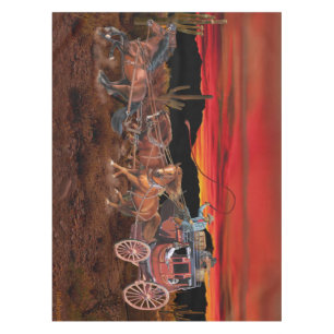 STAGECOACH-COWBOYS TISCHDECKE