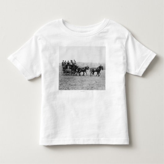 Stagecoach-Cross Country-Rennen-Fotografie Kleinkind T-shirt (Vorderseite)