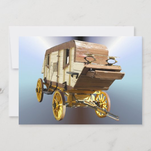 Stagecoach der 1860er - Denver Gold Rush (Vorderseite)